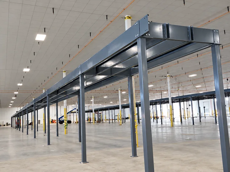 AutoStore Mezzanine Prebuild — AutoStore Installation