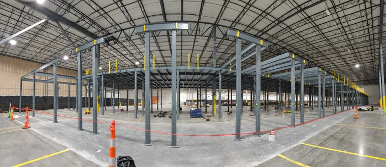 Industrial Mezzanine Construction — Industrial Construction