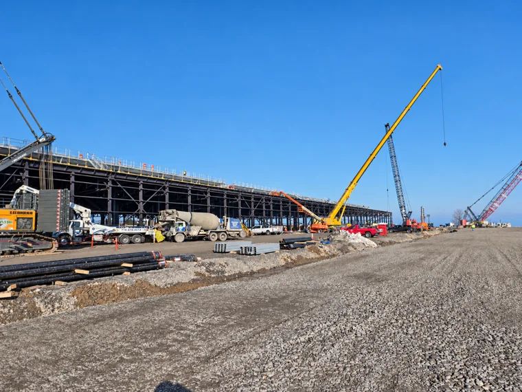 Data Center Structural Steel — 700 MW Data Center Campus