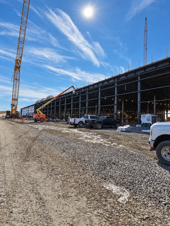 Data Center Dry Cooler Lifts — 700 MW Data Center Campus