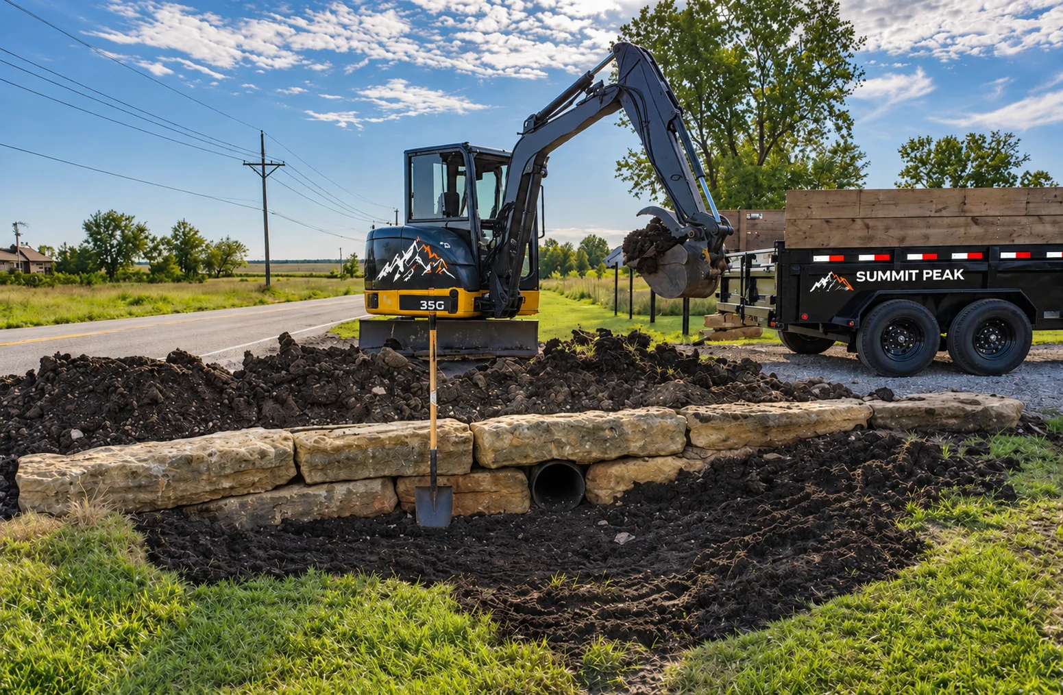 Excavation & Drainage Work — Site Development