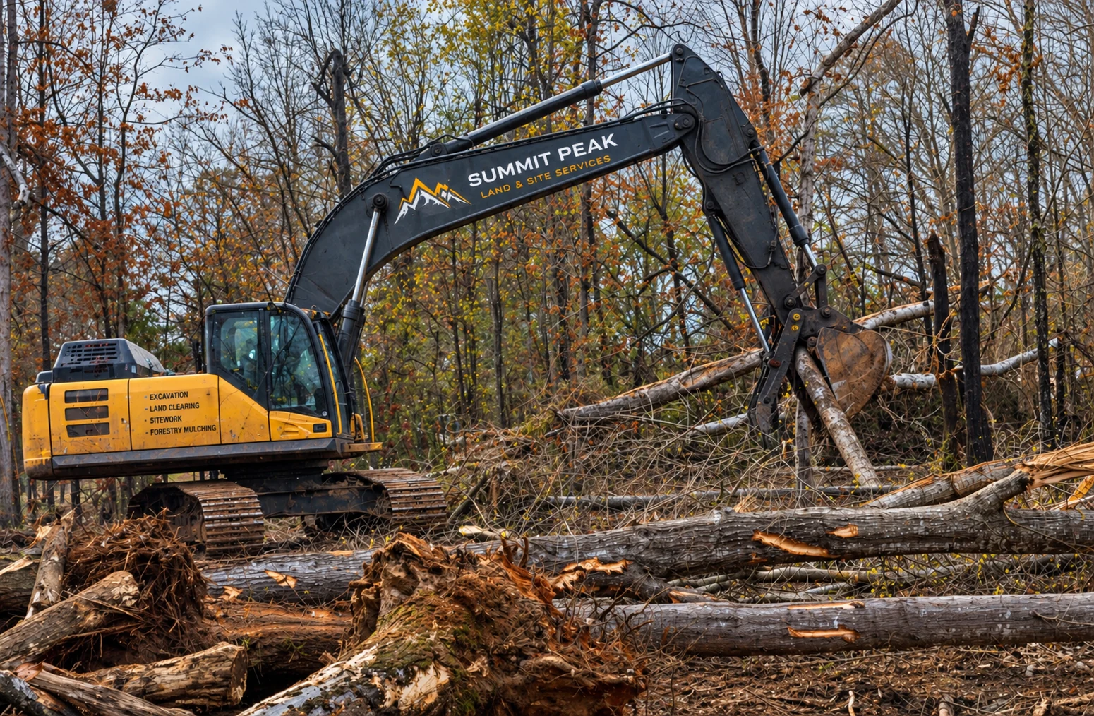Land Clearing & Timber Handling — Land & Site Services