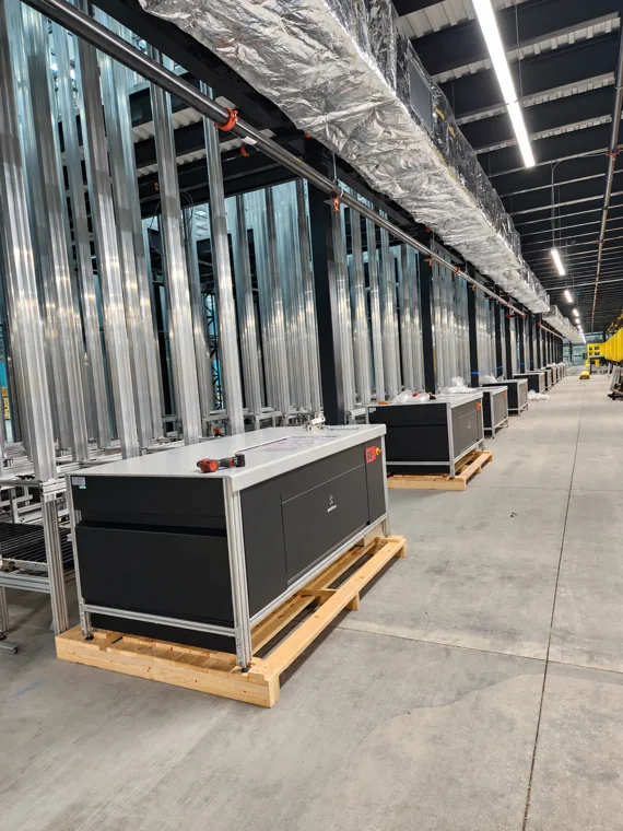 AutoStore Pick Station Installation — AutoStore Pick Station Buildout