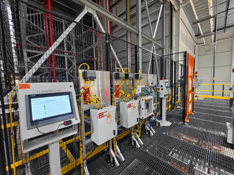 viastore Crane Controls — viastore Rack-Supported Building