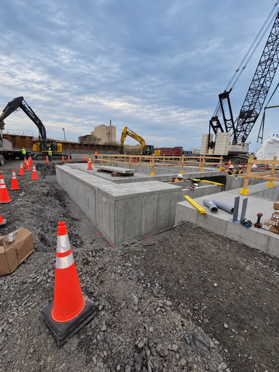 Switchgear Utility Building Foundations — 700 MW Data Center Campus